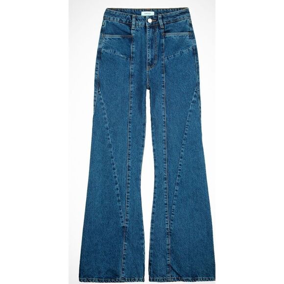 Amendi JONI FLARE JEANS in MID BLUE NWT Size 26/32 - Picture 4 of 10